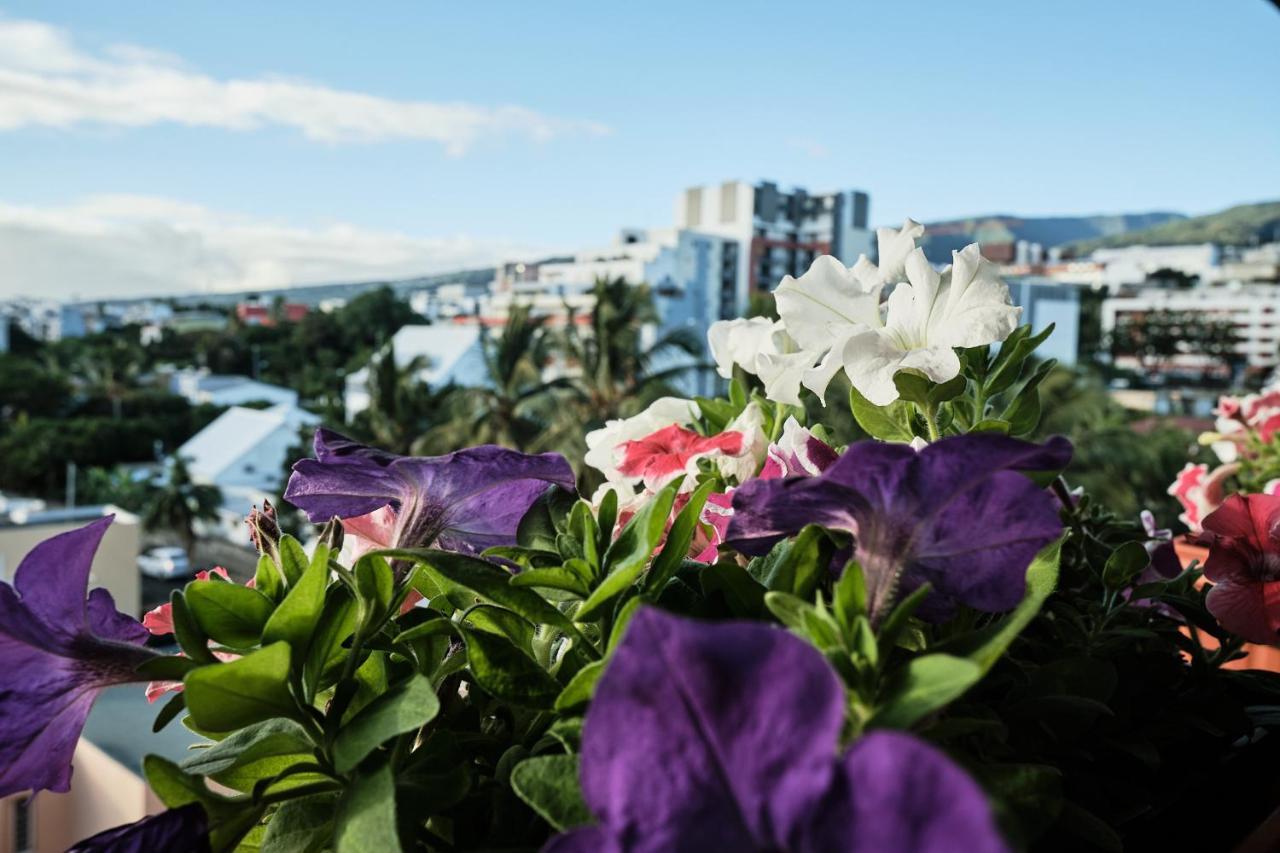 Апартаменты Appart'Eden : Vue Panoramique Sur Saint-Denis Сент-Клотильд Экстерьер фото