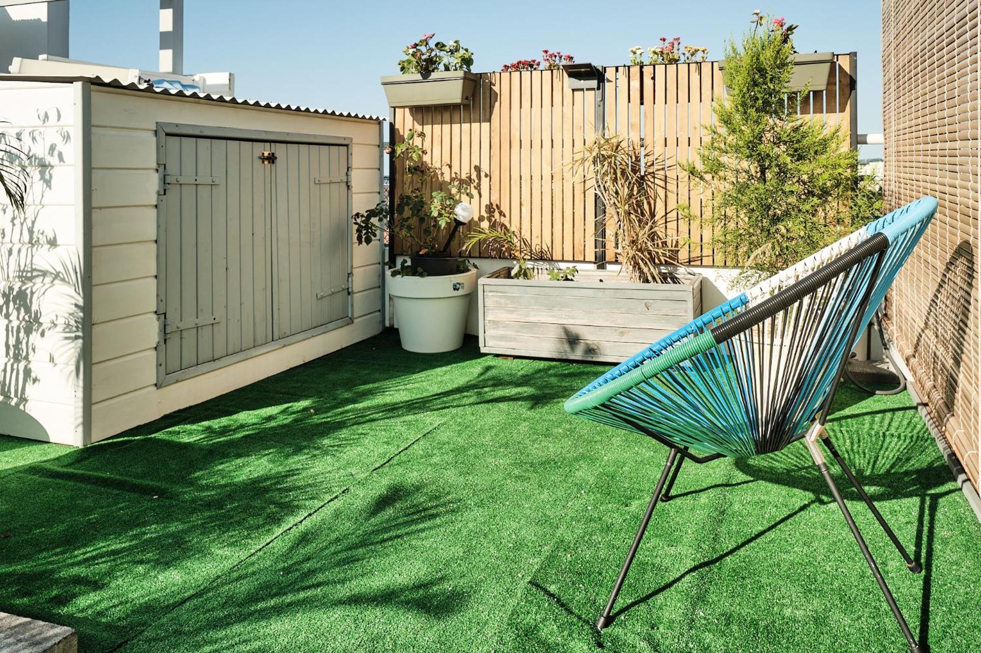 Апартаменты Appart'Eden : Vue Panoramique Sur Saint-Denis Сент-Клотильд Экстерьер фото